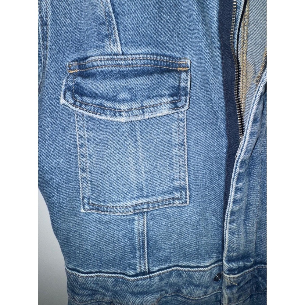 Good American Denim Jumpsuit Grateful Dead Patch Women's Size 2 - Picture 5 of 8